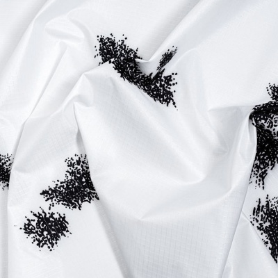 Таффета, 210Т, Ripstop, PU 2000, нейлон, ш. 150 см, Клякса, цена 174.50 руб