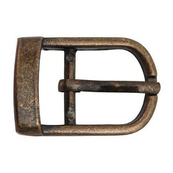 Пряжка А234, под ремень 15 мм, антик
