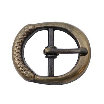 Пряжка ПВ306, под ремень 20 мм, антик