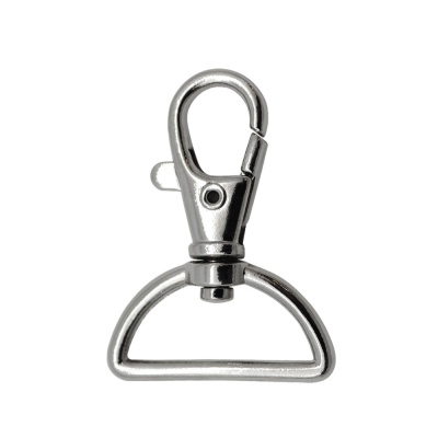 Карабин PM04 HM09, под ремень 25 мм, никель, цена 94.50 руб