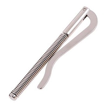 Зажим для денег, 75 мм, никель