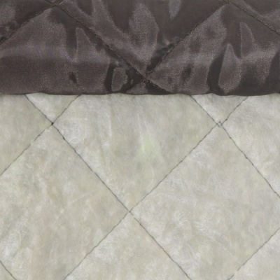 Стежка прошитая 3-х слойная на утеплителе, 250 г/м2, ш. 150 см, темно-коричневая, цена 