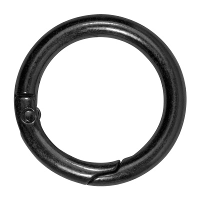 Кольцо-карабин 058О, d 26 мм, блэк никель, цена 127.50 руб