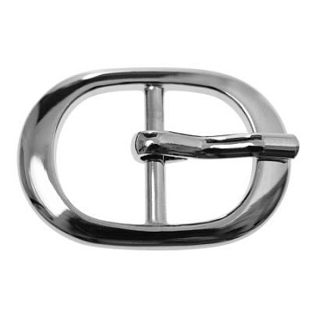 Пряжка 18241, под ремень 15 мм, никель