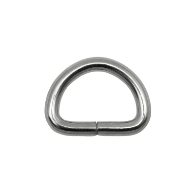 Полукольцо, под ремень 15 мм, никель, цена 14.50 руб