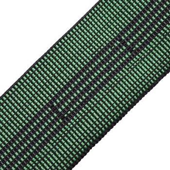 Мебельная эластичная резиновая лента В450, 5/40, зеленая
