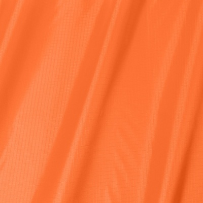 Таффета, 210Т, Ripstop, PU 4000, полиэстер, 85 г/м2, ш. 150 см, ярко-оранжевый, цена 318 руб