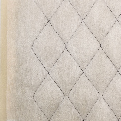 Стежка прошитая на поролоне 3 мм, ш. 150 см, черная, крупная, цена 306.50 руб