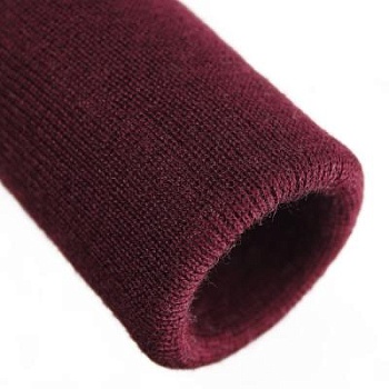 Манжет, бордо, ширина 6 см