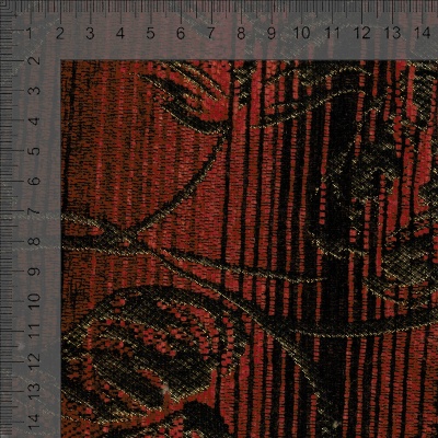 Шенилл Пальмира HL 208/3, красный, ш. 140 см, цена 921 руб