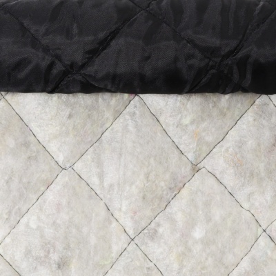 Стежка прошитая 3-х слойная на утеплителе, 250 г/м2, ш. 150 см, черная, цена 250 руб