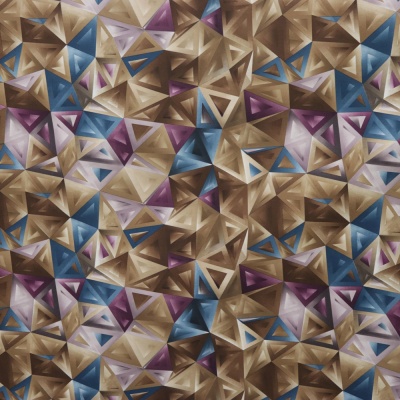 Принт на велюре Geom, 255 г/м2, ш. 145 см, цена 