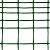 Сетка садовая ФД-45, ячейки 15x45/45x45мм, рулон 1x5м, зеленая