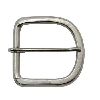 Пряжка 13883, под ремень 35 мм, никель