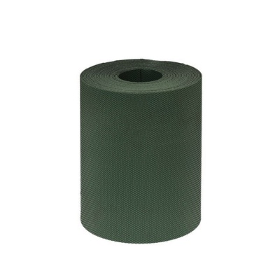 Лента бордюрная 200 мм, толшина 1 мм, намотка 10 м, хаки, цена 740 руб