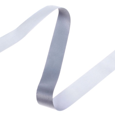 Лента светоотражающая, 25 мм, полиэстер, серебро, цена 11 руб