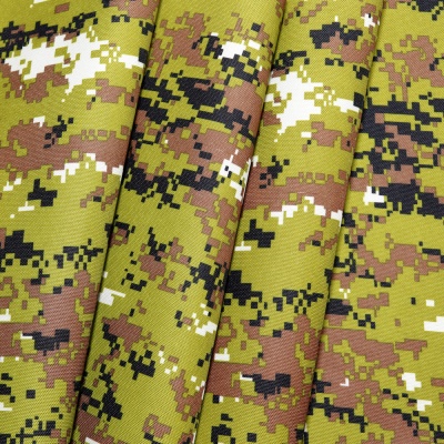 Ткань тентовая «Оксфорд 600D PU 1000», 230 г/м2, ш. 150 см, камуфляж Цифра, цена 555.50 руб