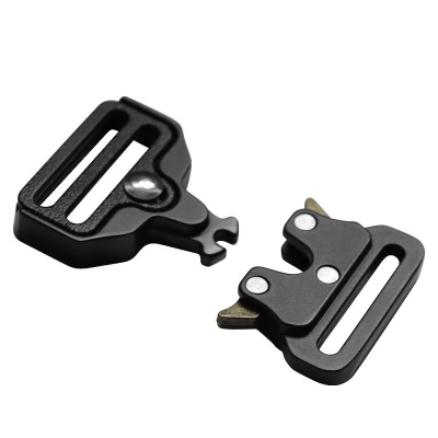 Фастекс металлический, под ремень 25 мм, черный, цена 