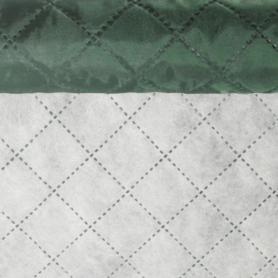 Стежка термическая на синтепоне, 100 г/м2, ш. 150 см, темно-зеленая, цена 224.50 руб