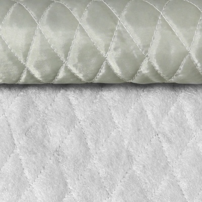 Стежка прошитая на синтепоне, 100 г/м2, ш. 150 см, светло-серая, цена 329.50 руб