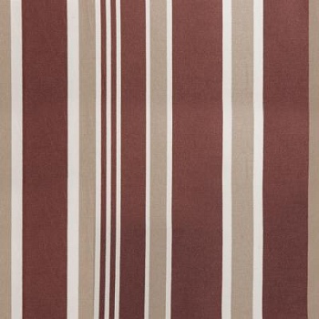 Ткань тентовая Престиж, ш. 148 см, полоса, коричневая