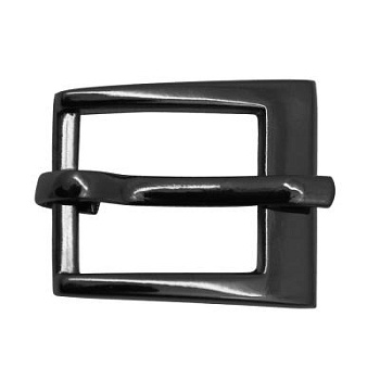 Пряжка В052, под ремень 12 мм, блэк никель