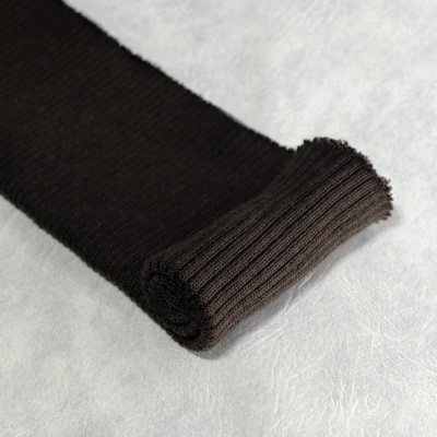 Резинка трикотажная, 35 см, коричневая, цена 