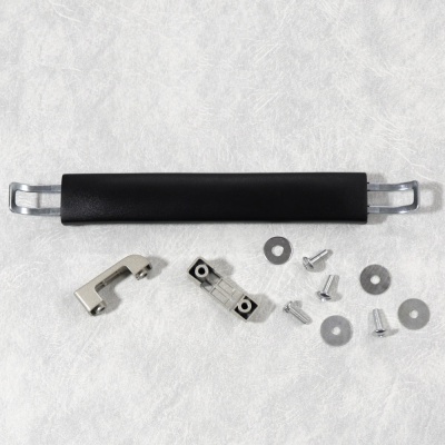 Ручка 210A для чемоданов и кейсов, черный/матовый никель, цена 258 руб