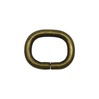 Рамка-овал, под ремень 12 мм, антик, цена 15.50 руб