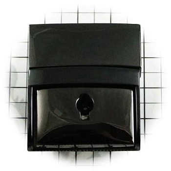 Замок для сумки 162SX с ключом, блэк никель