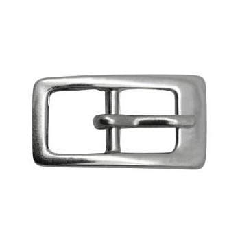 Пряжка 338, под ремень 8 мм, никель