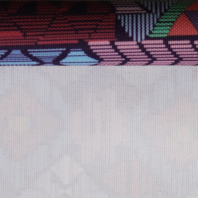 Ткань тентовая «Оксфорд 600D PU 1000», 230 г/м2, ш. 150 см, принт Коврик, цена 561 руб