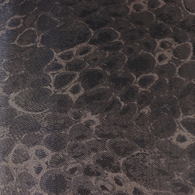 Подкладка жаккардовая «Круги», 210Т, ш. 150 см, коричневая, цена 436.50 руб