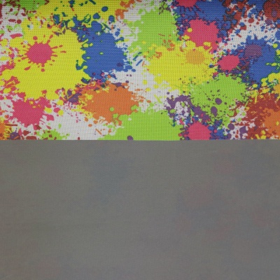 Ткань тентовая 600D, 400 г/м2, ш. 150 см, принт Клякса, цена 