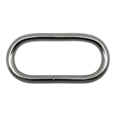 Рамка-овал, под ремень 50 мм, никель, цена 34 руб