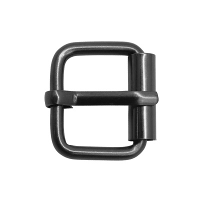 Пряжка роликовая, 20x3мм, под ремень 20 мм, блэк никель, цена 10 руб