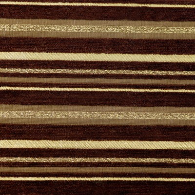 Шенилл Yava Flowers Полоса, Шоколадный №19, 365 г/м2, ш. 145 см, цена 774 руб