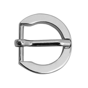 Пряжка 1708, под ремень 16 мм, никель