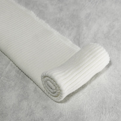 Резинка трикотажная, 35 см, белая, цена 