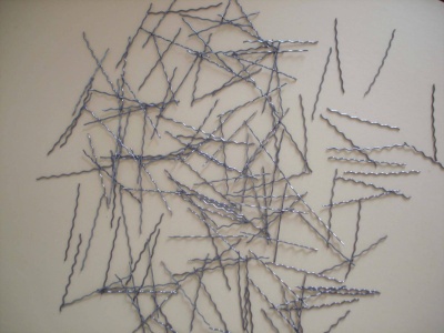 Фибра стальная 0,3 мм., упаковка - 20 кг, цена 