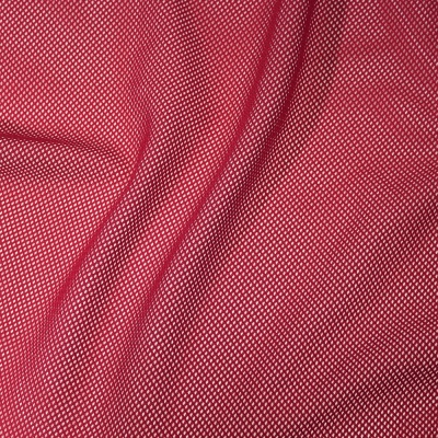 Сетка трикотажная, 60 г/м2, ш. 150 см, красная, цена 277.50 руб