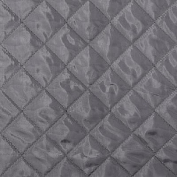 Стежка прошитая 3-х слойная на утеплителе, 250 г/м2, ш. 150 см, темно-серая