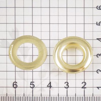 Люверс, 12 мм, золото