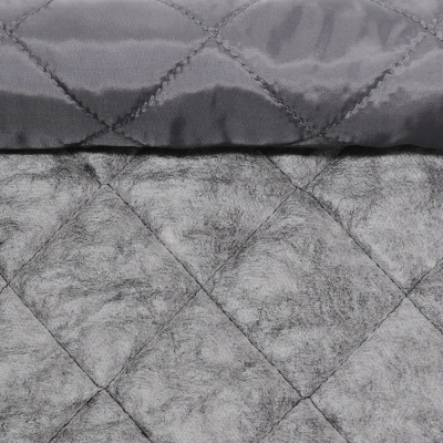 Стежка прошитая 3-х слойная на утеплителе, 250 г/м2, ш. 150 см, темно-серая, цена 250 руб