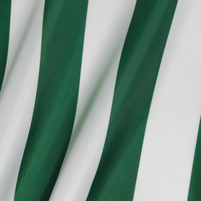 Ткань тентовая «Оксфорд 240D PU 1000», 140 г/м2, ш. 150 см, полоска, бело-зеленый, цена 
