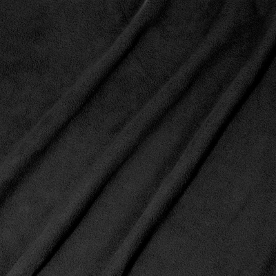 Флис, 130 г/м2, ш. 1.5 м, черный, цена 