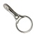 Карабин с кольцом 3002, никель Карабин с кольцом 3002, никель, цена 168 руб