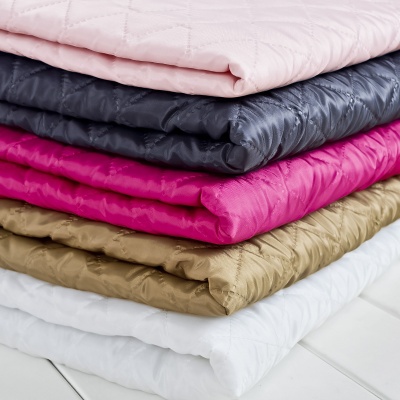 Стежка термическая на синтепоне, 100 г/м2, ш. 150 см черная, крупная, цена 212 руб