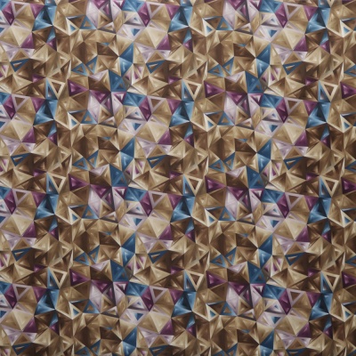 Принт на велюре Geom, 255 г/м2, ш. 145 см, цена 