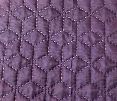 Стежка термическая Цветок на синтепоне, 100 г/м2, ш. 150 см, т.синяя, цена 224.50 руб